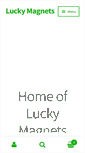 Mobile Screenshot of luckymagnet.com